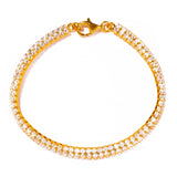 閃耀王妃雙鑽手鍊