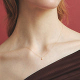 18K金奢華星芒項鍊