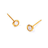 18K金極致閃耀鑽石耳環