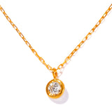 18K金極致閃耀鑽石項鍊