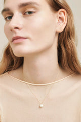 淚珠造型珍珠項鍊 - lesbonbon Taiwan