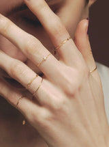 長方形鍊條奢華鍊戒