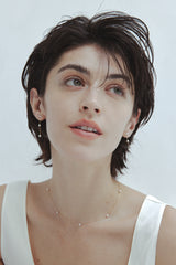 搖曳珍珠耳環(單支)