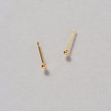 18K金簡約耳環
