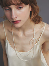 慵懶高雅珍珠長項鍊