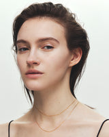 18K金流光軸心項鍊/頸鍊