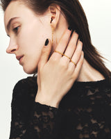 18K金恒真耳環(單支)