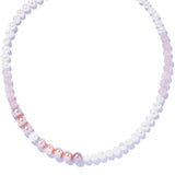 蜜桃光珍珠項鍊