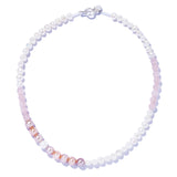 蜜桃光珍珠項鍊