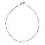 清新藍綠夢幻頸鍊