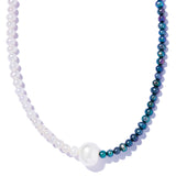 雙月輕舞珍珠頸鍊