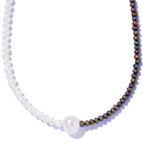 雙月輕舞珍珠頸鍊