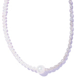 雙月輕舞珍珠頸鍊