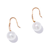 自然有機珍珠掛勾耳環 - les bon bon