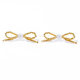 華爾滋小金粒耳環 - lesbonbon Taiwan