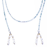 薄荷霧光流蘇項鍊