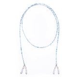 薄荷霧光流蘇項鍊