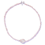 霧光裸感珍珠項鍊