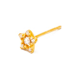 史黛菈鑽石耳環(單支)