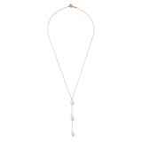 柔光珍珠Y字項鍊