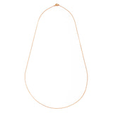 精緻扣環中長項鍊