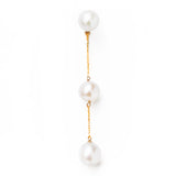 搖曳珍珠耳環(單支)