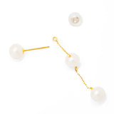 搖曳珍珠耳環(單支)