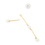 搖曳珍珠耳環(單支)