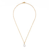 淚珠造型珍珠項鍊 - lesbonbon Taiwan