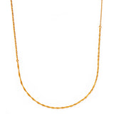 18K金凝華光采項鍊/頸鍊