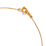 18K金流光軸心項鍊/頸鍊