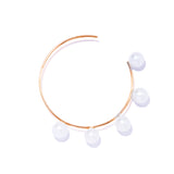 漂浮棉花糖珍珠耳環 - lesbonbon Taiwan