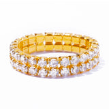 閃耀王妃雙鑽戒指