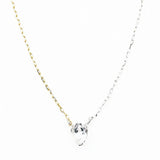 懸浮露珠雙色項鍊