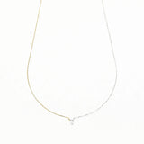 懸浮露珠雙色項鍊