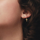 細緻鑽石耳環 - lesbonbon Taiwan