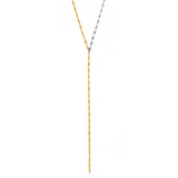 維多利亞Y字結雙色項鍊 - lesbonbon Taiwan