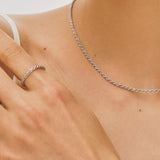 美麗旋轉曲線鍊戒 - lesbonbon Taiwan