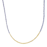 奢華光澤雙色長鍊