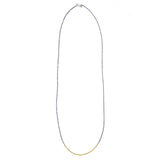 奢華光澤雙色長鍊