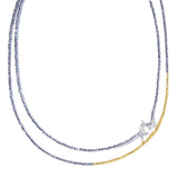 奢華光澤雙色長鍊