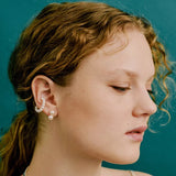 雙珍珠耳環 - lesbonbon Taiwan