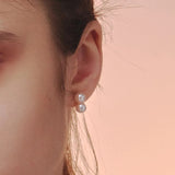 雙珍珠耳環 - lesbonbon Taiwan