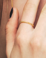 18K金恬靜之心鍊戒