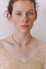 可愛粉紫夢幻頸鍊