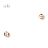 誕生石耳環 - lesbonbon Taiwan