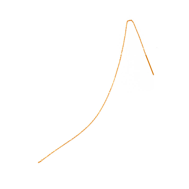 18K金微光耳環