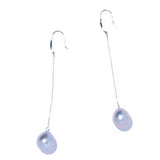 晨霧夢境珍珠耳環 / 長耳環