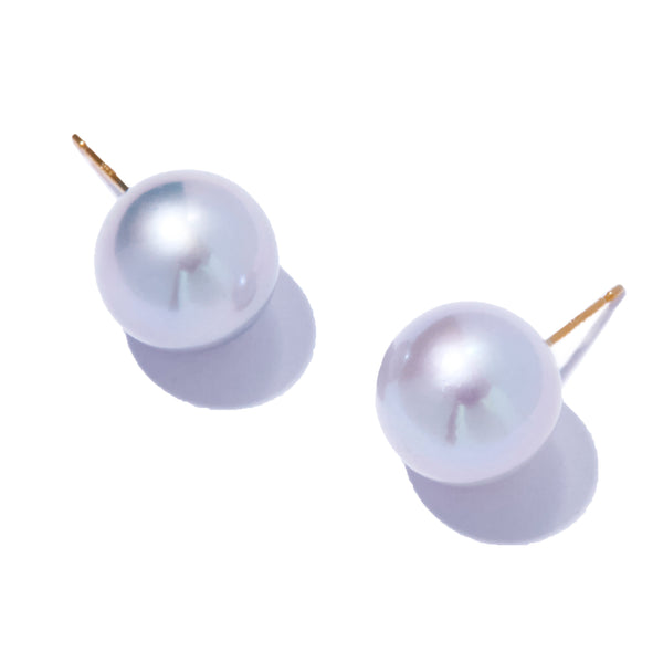 極光珍珠耳環