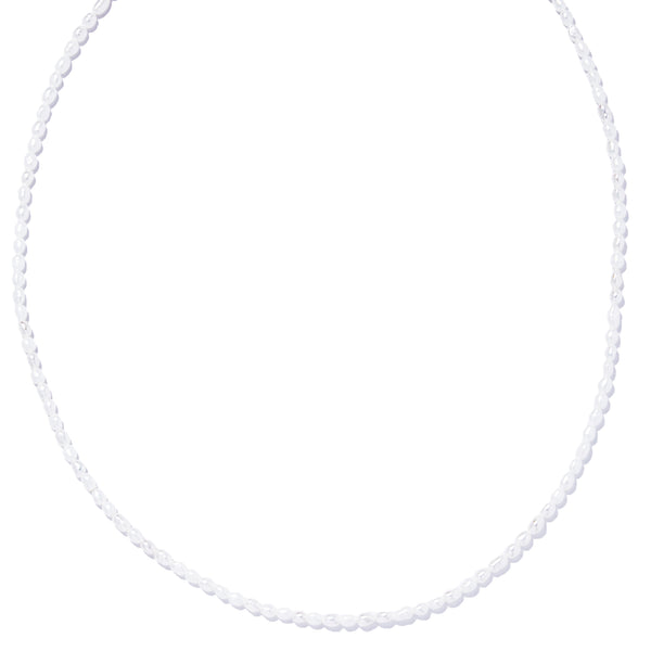 恬靜純白珍珠項鍊